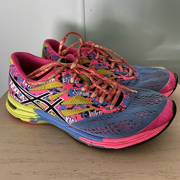 Asics Shoes - ASICS Gel-Noosa Tri 10 Running Shoes Athletic T580N Purple Pink Women’s Size 8.5
